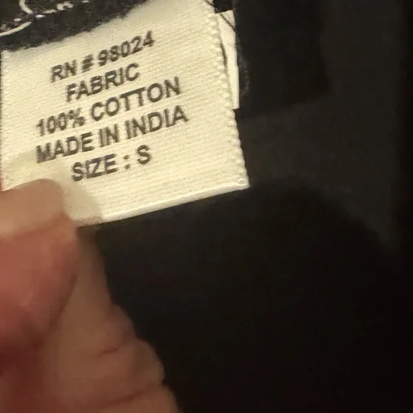 Bailey Black Eyelet Lined Maxi Skirt with Smocked at Waistline - Picture 4 of 5